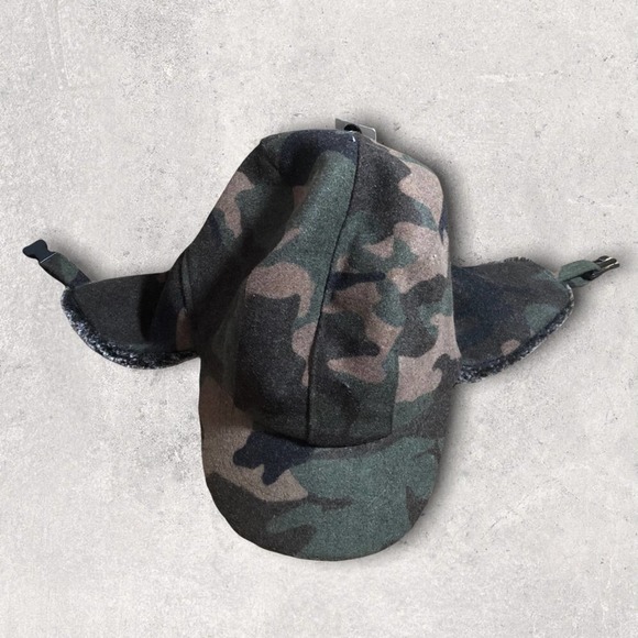 Other - Public Opinion Mens Camo Fur Lined Hat NWOT